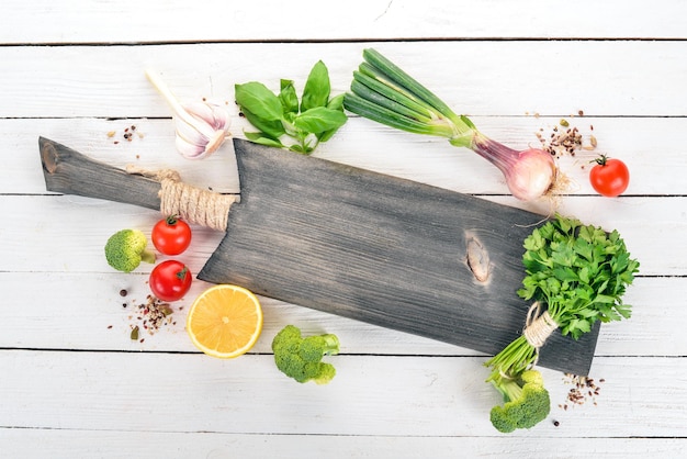 Talarki z ziołami i świeże składniki